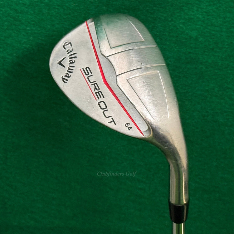 Callaway Sure Out 64° Lob Wedge KBS Wedge 90 Steel Wedge Flex