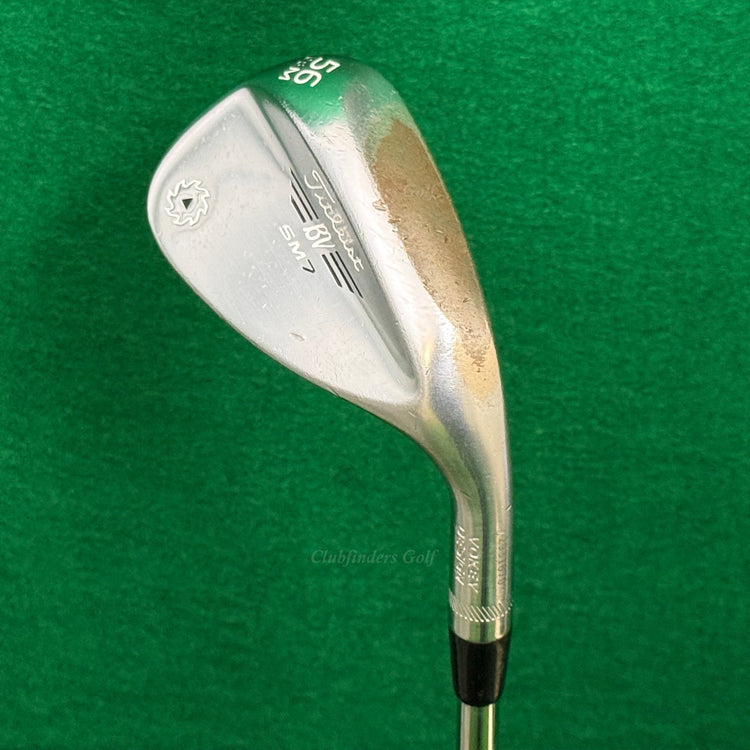 Titleist Vokey SM7 Chrome 56-8M 56° Sand Wedge Vokey Design Steel Wedge Flex