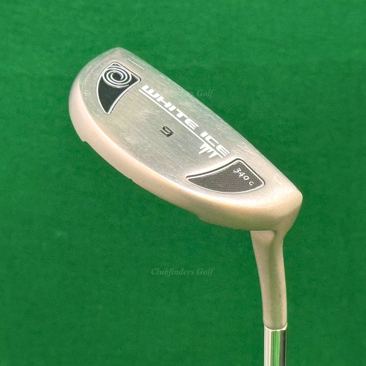 Odyssey White Ice #9 Heel-Shafted 34.5" 340g Mid-Mallet Putter w/ Super Stroke