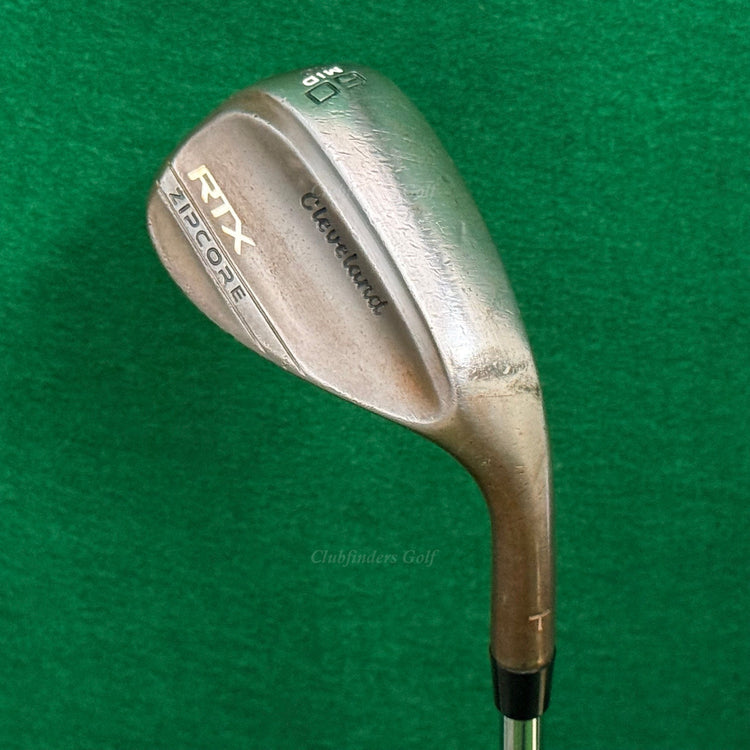 Cleveland RTX Zipcore Mid Raw "T" Stamp 60-10 60° Lob Wedge Rifle 6.0 Stiff
