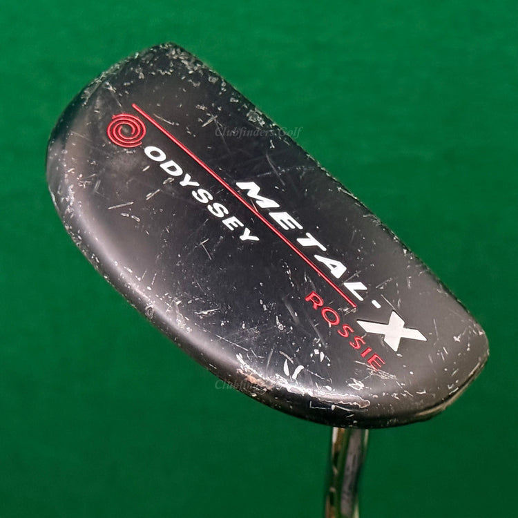 Odyssey Metal-X Milled Rossie 35.25" Double-Bend Mid-Mallet Putter Golf Club