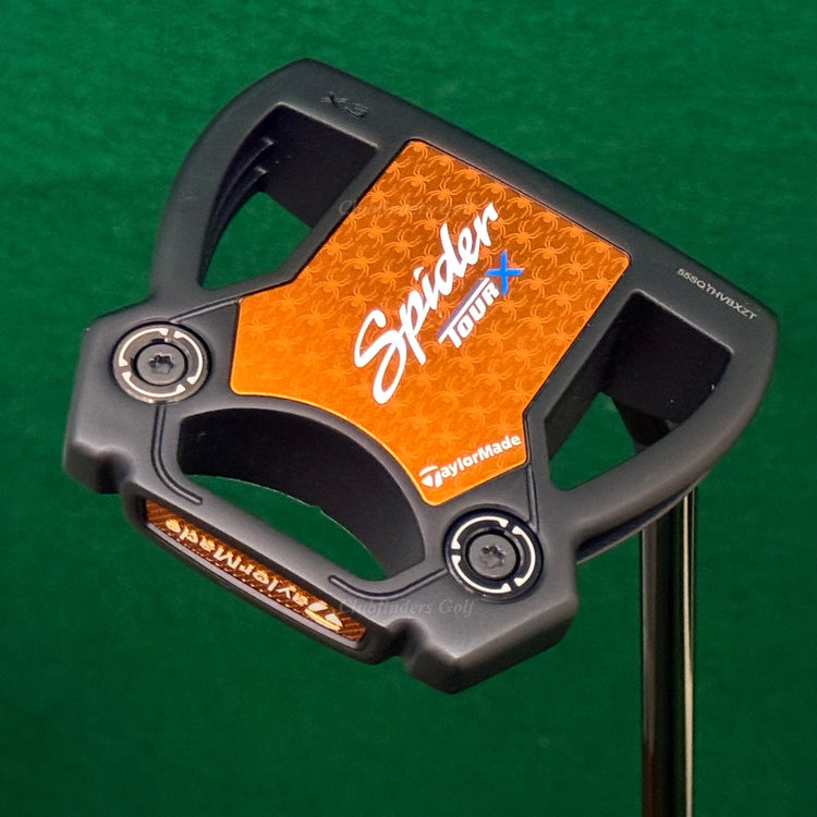 TaylorMade Spider Tour X Black #3 33" X3 Short-Slant Mallet Putter KBS w/ HC
