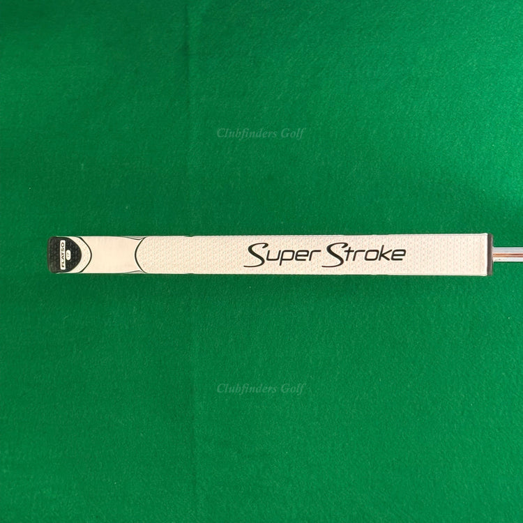 Odyssey White Ice 2-Ball Long 43" Double-Bend Mallet Putter w/ Super Stroke