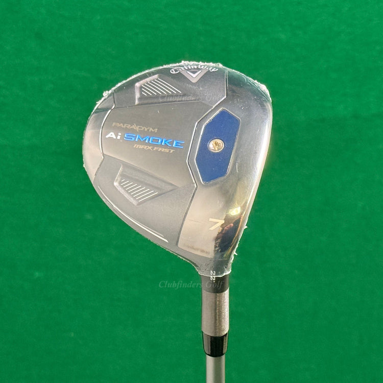 NEW! Callaway Paradym Ai Smoke Max Fast 22° Fairway 7 Air Speeder 50 Senior w/HC