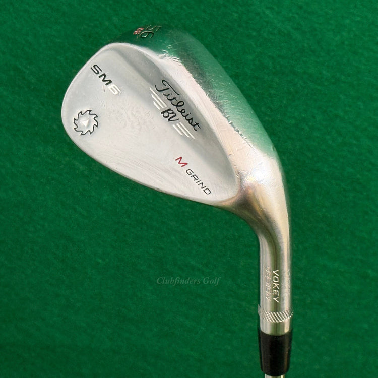 Titleist Vokey SM6 Chrome 56-8M 56° Sand Wedge Vokey Design Steel Wedge Flex