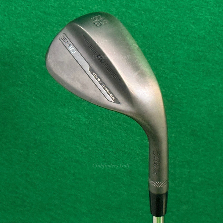 Titleist Vokey SM10 Jet Black 58-6K 58° Lob Wedge Dynamic Gold S200 Steel Stiff