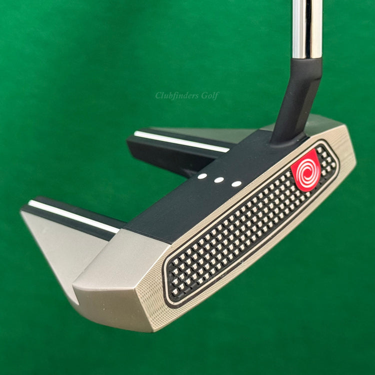 Odyssey '24 Microhinge #7 S 34.5" Slant-Neck Mallet Putter w/ Super Stroke & HC