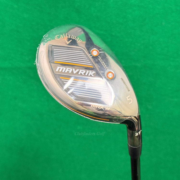 NEW Callaway Mavrik Max W 27° 5 Hybrid Ventus Red 6-R Graphite Regular w/HC