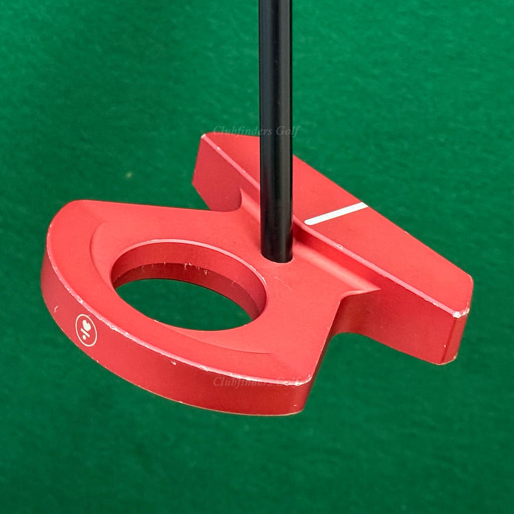 LAB Golf DF3 Custom Red 34" Center-Shaft Putter Golf Club w/ Headcover