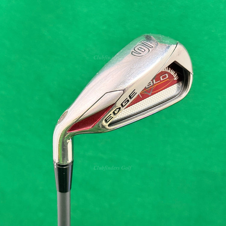 LH Callaway Diablo Edge Single 6 Iron Callaway 65-S Graphite Stiff *READ*