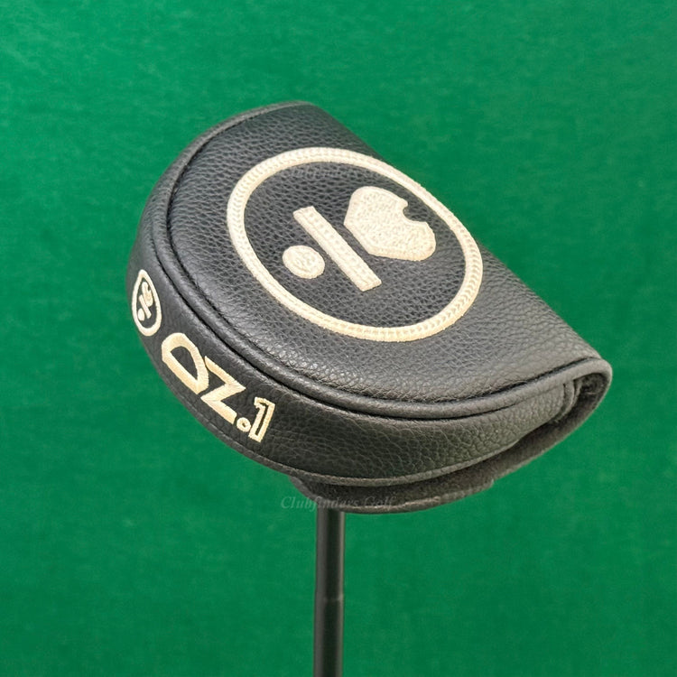 LAB Golf 2025 OZ.1i Black 34" Centered-Shafted Putter Matte Black Stepped w/ HC