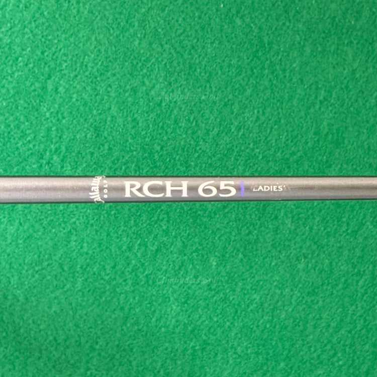 Lady Callaway Big Bertha 2002 4-AW Iron Set Factory RCH 65i Graphite Ladies
