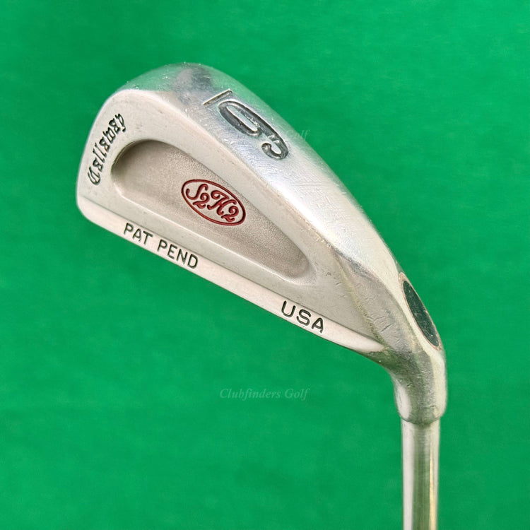 Callaway S2H2 Patent Pending Single 6 Iron True Temper Memphis 10 Steel Stiff
