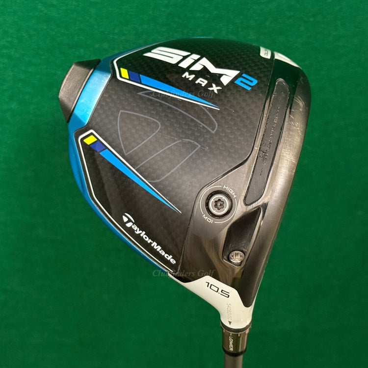 TaylorMade SIM2 MAX 10.5° Driver Mitsubishi Chemical REAX Blue 40A Seniors