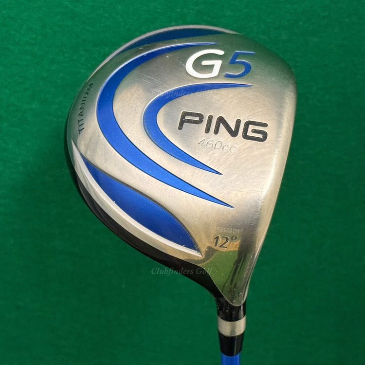 Ping G5 460cc Titanium 12° Driver Grafalloy ProLaunch Blue 65R Graphite Regular