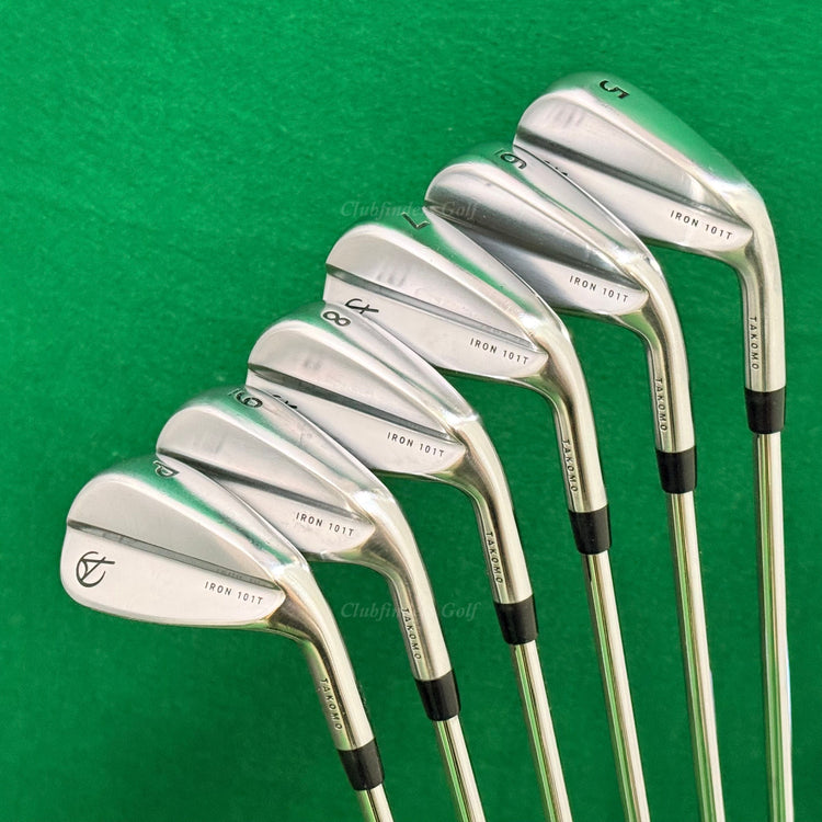 Takomo Golf Iron 101T Forged 5-PW Iron Set KBS Tour 120 Steel Stiff