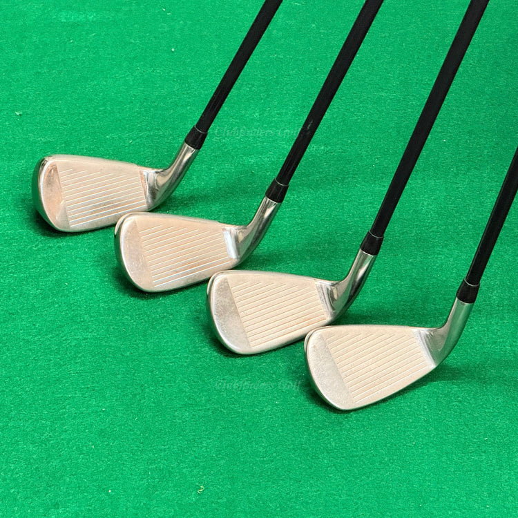 PowerBilt EX-550 4-PW, SW Hybrid Iron Set Factory 72g Graphite Seniors