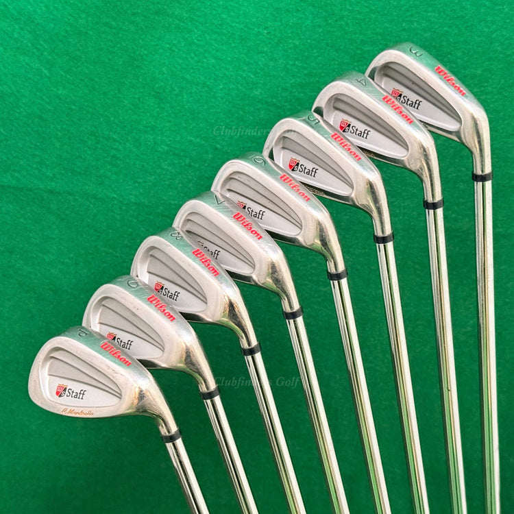 Wilson Staff R Mendralla 3-PW Iron Set Factory Fat Shaft 450 Steel Regular