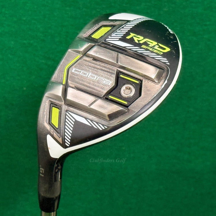 LH Cobra King RAD Speed 19° 3 Hybrid Recoil ESX 480 F5 Graphite Extra Stiff