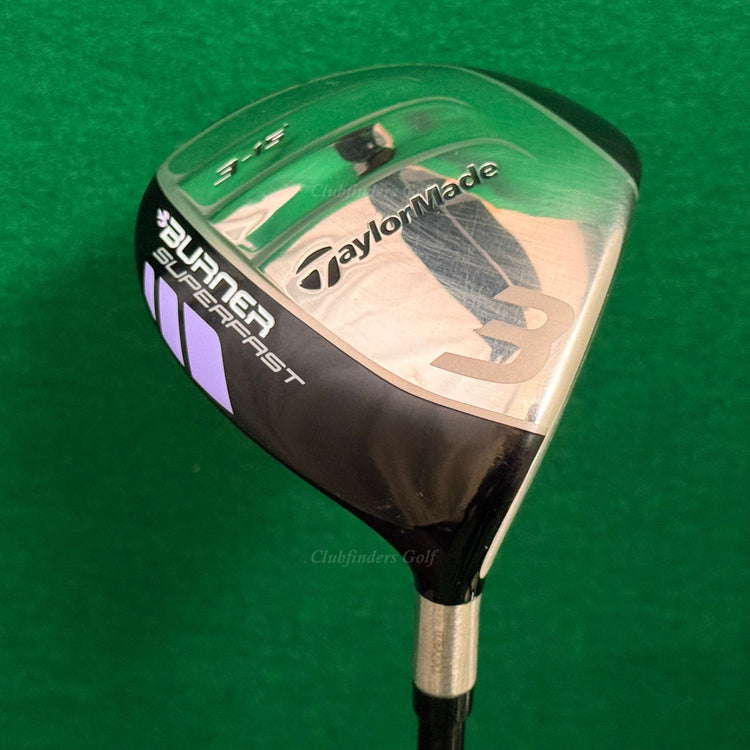 Lady TaylorMade Burner Superfast 15° Fairway Wood 3 Matrix Ozik Xcon-4.8 Ladies