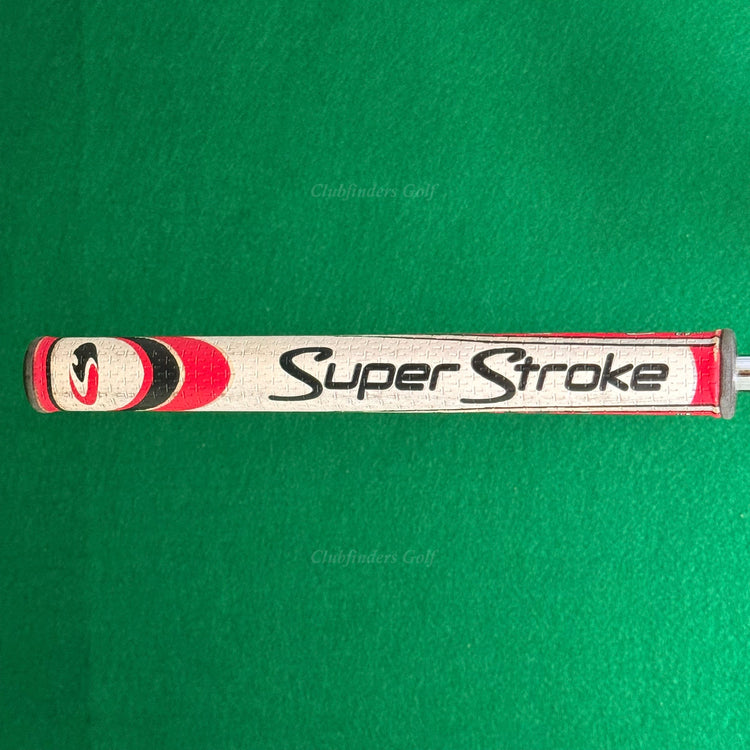 Odyssey White Hot Pro #1 Chrome Plumbers-Neck 34.5" Putter w/Super Stroke