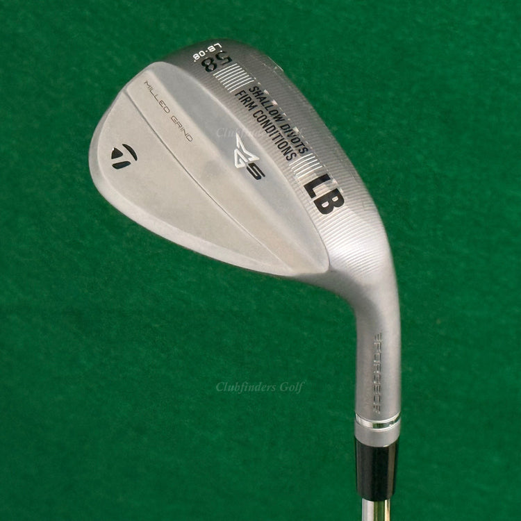 TaylorMade Milled Grind 5 Forged MG5 Chrome 58-LB8 58° Lob Wedge DG 115 TI Stiff