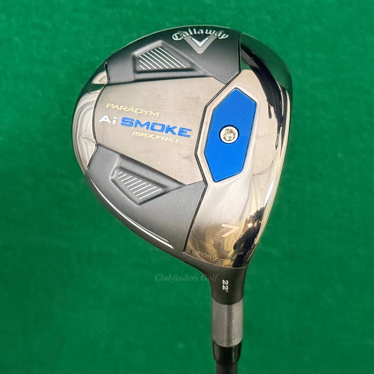 Callaway Paradym Ai Smoke Max Fast 22° Fairway 7 Wood Ventus Extra Stiff w/HC