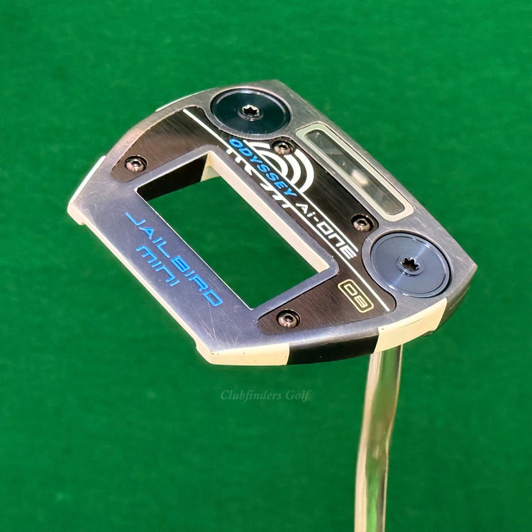 Odyssey Ai-ONE Jailbird Mini 2024 34" Double-Bend Putter Stroke Lab SL90