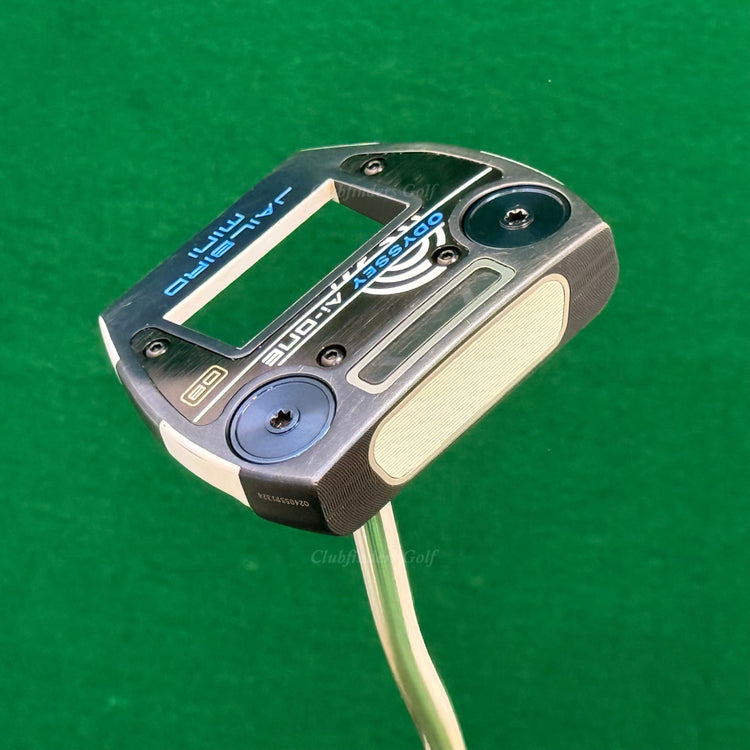 Odyssey Ai-ONE Jailbird Mini 2024 34" Double-Bend Putter Stroke Lab SL90