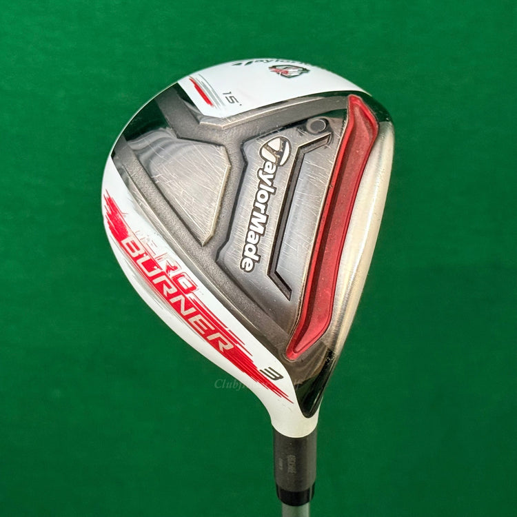 TaylorMade AeroBurner TP 15° Fairway 3 Wood MFS X4 White Tie 70-S Graphite Stiff
