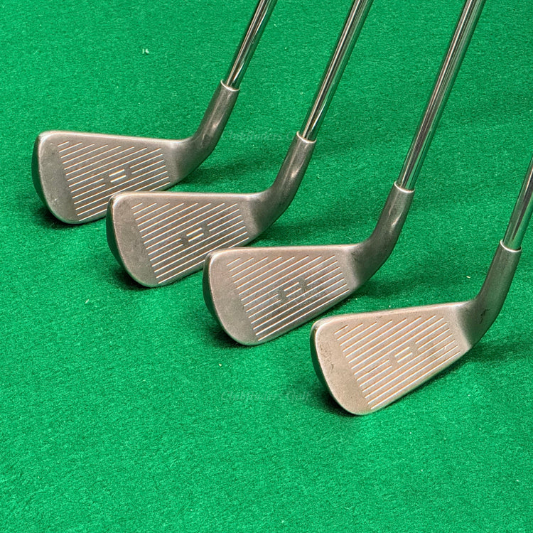 VINTAGE Tommy Armour E.Q.L. One Swing Design 3-PW, SW Iron Set TT Steel Stiff