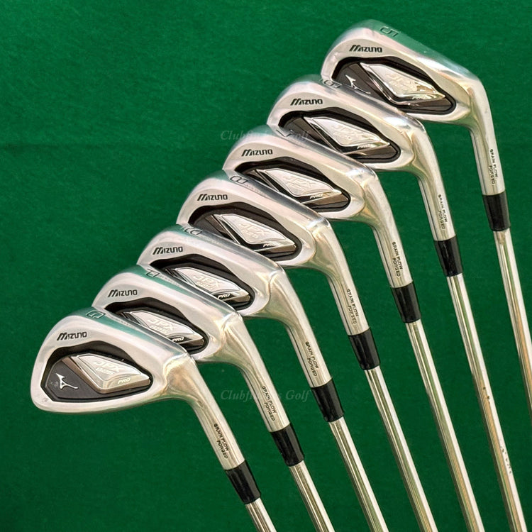 Mizuno JPX 825 Pro Forged 4-PW Iron Set Dynalite Gold XP S300 Steel Stiff