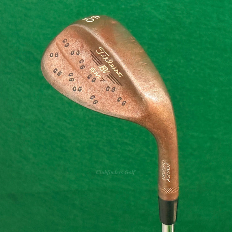 Titleist Vokey SM7 Raw 60-14K 60° Lob Wedge Dynamic Gold S400 Steel Stiff