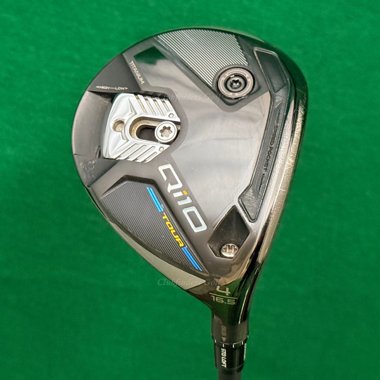 TaylorMade Qi10 Tour 16.5° Fairway 4 Wood REAX 75-S Graphite Stiff w/HC