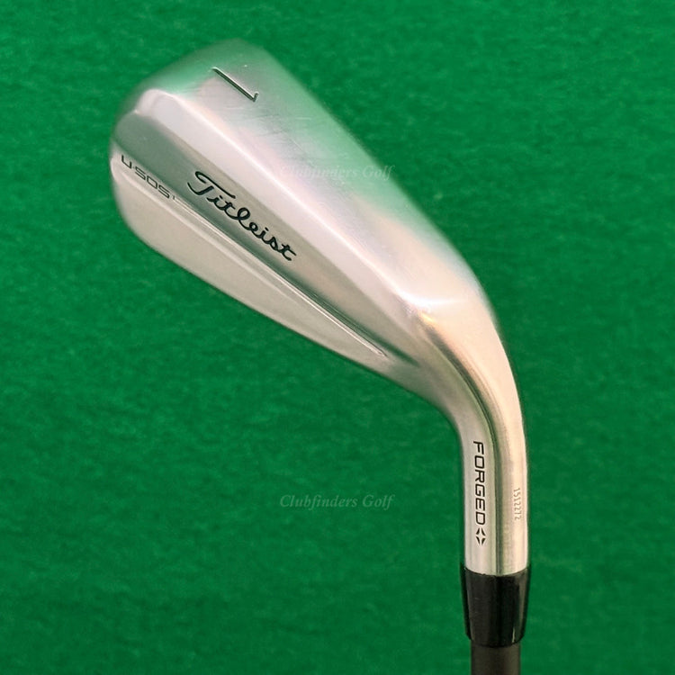 Titleist U-505 Forged 2025 Utility 1 Iron HZRDUS Black 6.0 80g HY Graphite Stiff