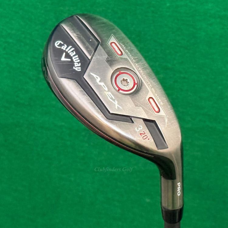 Callaway Apex Pro 2021 20° 3 Hybrid MMT Type-304SS HY 80-S Graphite Stiff