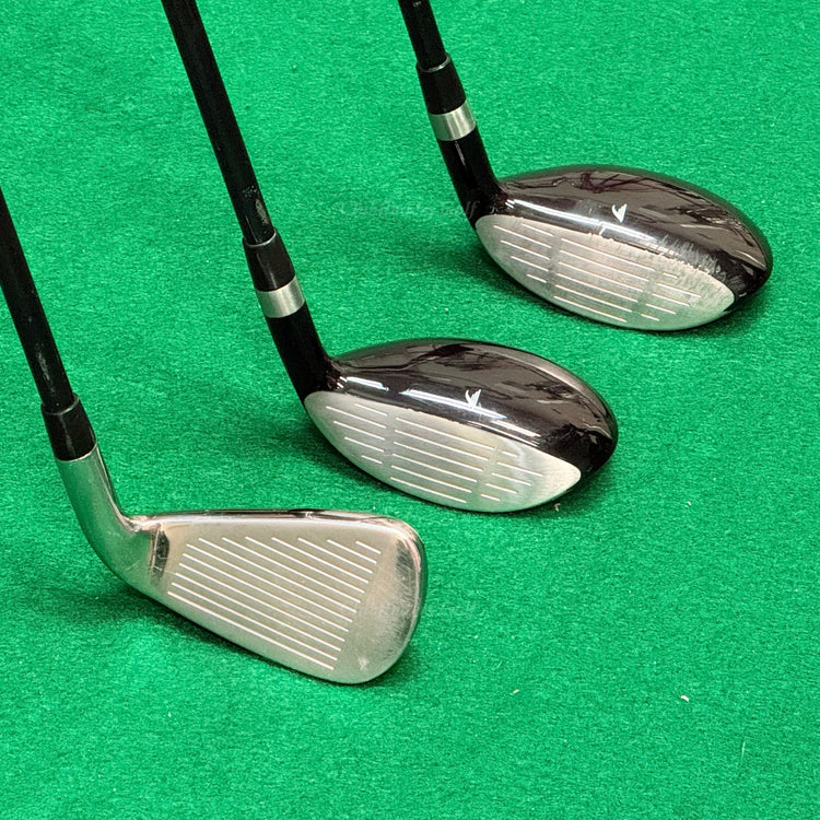 LH Tommy Armour Silver Scot Stainless 3H,4H,5-PW Iron Set Factory Uniflex *Read*