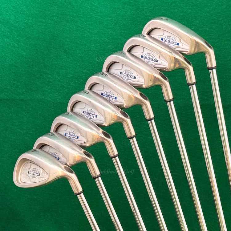 Callaway Steelhead X-14 3-PW Iron Set Callaway Constant Weight Steel Uniflex