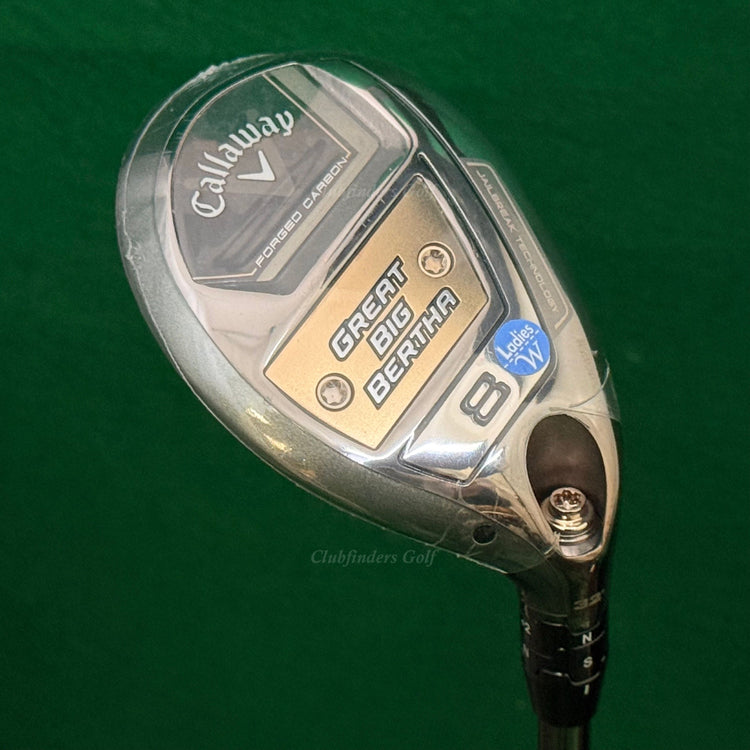 NEW Lady Callaway 2023 Great Big Bertha 32° 8 Hybrid Helium 5F1 Ladies w/HC