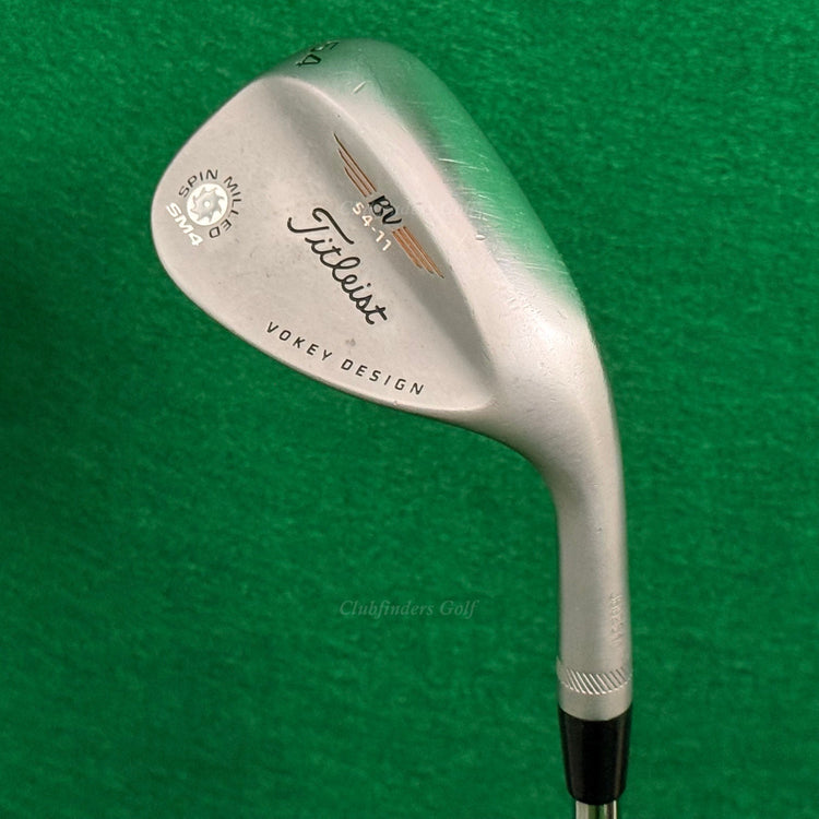 Titleist Vokey SM4 Tour Chrome 54-11 54° Sand Wedge Factory Steel Wedge Flex