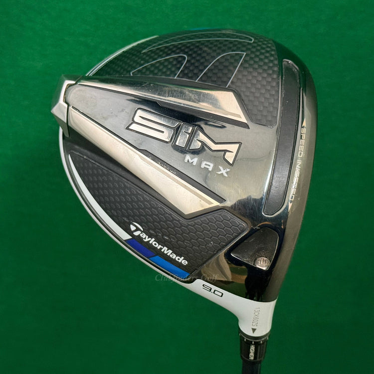 TaylorMade SIM Max 9° Driver Fujikura Ventus Blue 6-S Graphite Stiff