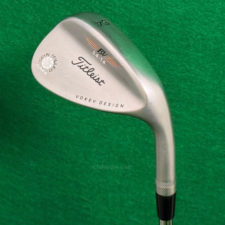 Titleist Vokey SM4 Chrome 54-14 54° Sand Wedge DG Spinner Steel Wedge Flex