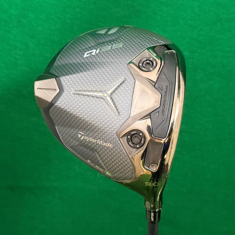 TaylorMade Qi35 LS 9° Driver Kai'li Dark Waves Blue 60-S Graphite Stiff w/HC