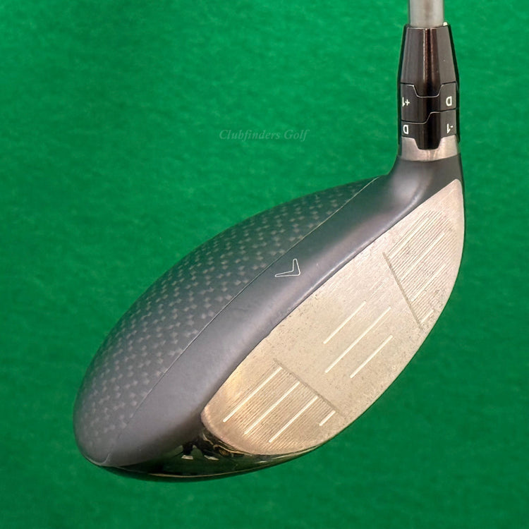 Callaway ELYTE 15° Fairway 3 Wood Denali Blue 70g 6.0 Graphite Stiff w/HC