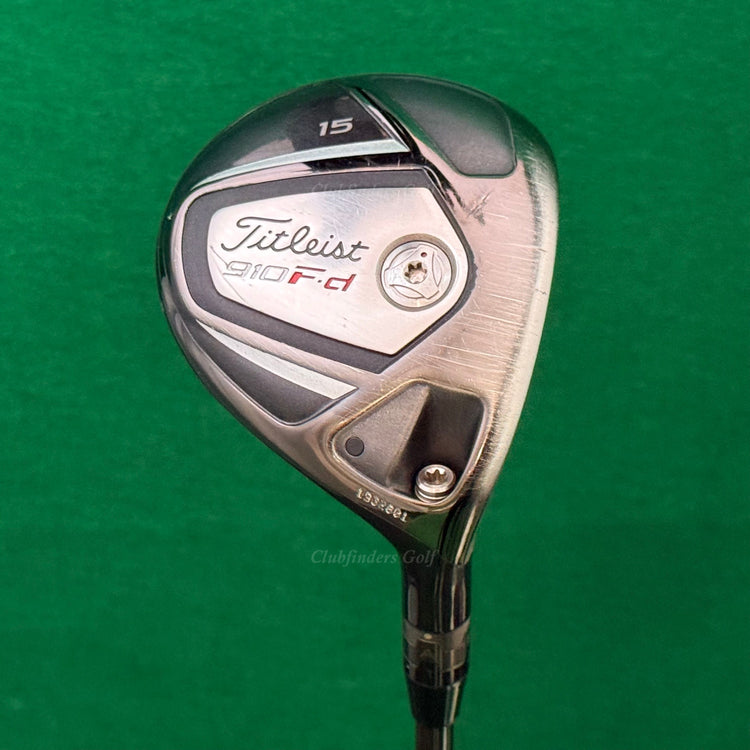 Titleist 910F-d 15° Fairway Wood MItsubishi Diamana 'ahina 82-S Graphite Stiff