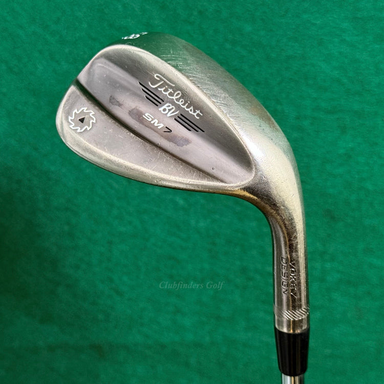 Titleist Vokey SM7 Brushed 58-14K 58° Lob Wedge Vokey Design Steel Wedge Flex