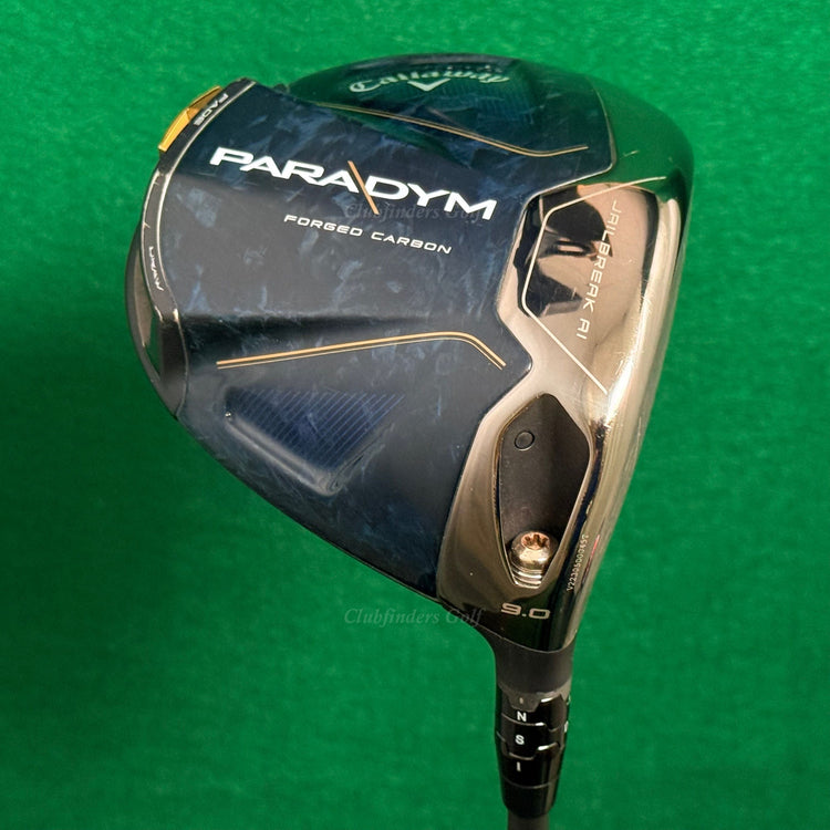 Callaway Paradym 9° Driver HZRDUS Black 6.5 60g Graphite Extra Stiff w/HC