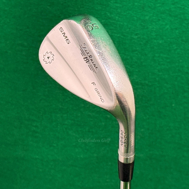 Titleist Vokey SM6 Chrome 50-12F 50° Gap Wedge Dynamic Gold S400 Steel Stiff