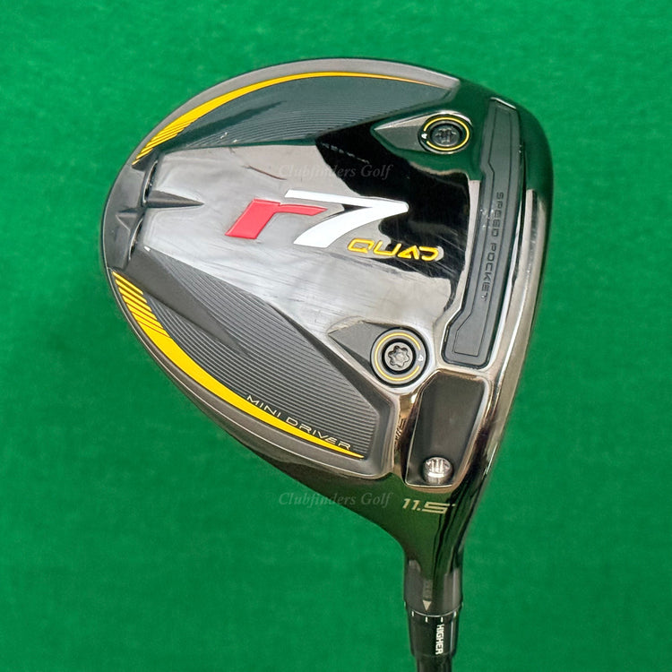 TaylorMade r7 Quad Mini Driver 11.5° Driver Fujikura Speeder MD 5-R Regular w/HC