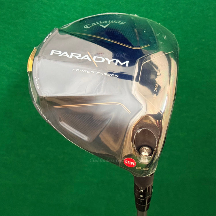 NEW Callaway Paradym 9° Driver Project X HZRDUS Smoke 6.0 Graphite Stiff w/HC